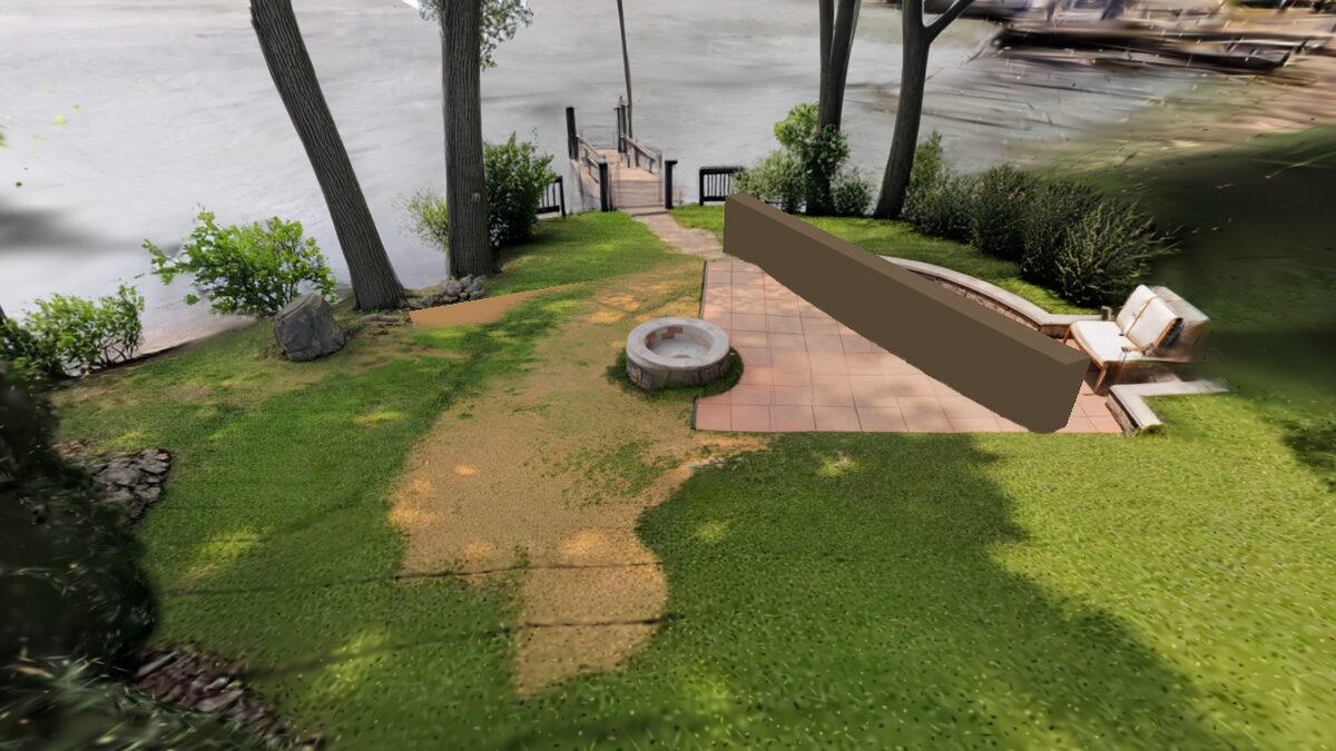 Source view for Lakeside Fire Pit Yard