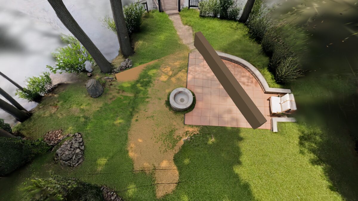 Source view for Lakeside Fire Pit Yard