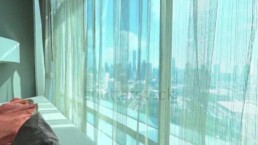 Source view for Modern Hotel Room Interior Design With a Sitting Area