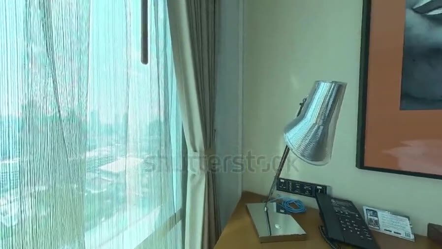 Source view for Modern Hotel Room Interior Design With a Sitting Area